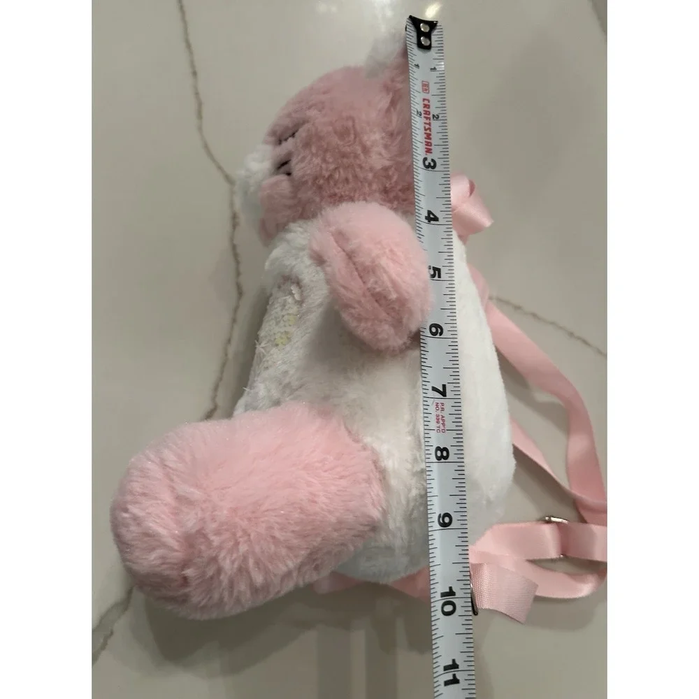 Wonder Nation Pink Kitty Backpack Critter Plush Store A Keepsake Stuffed Animal